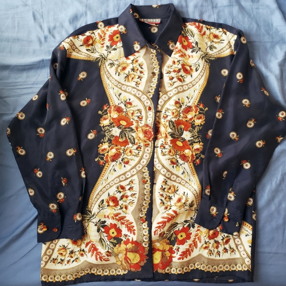 Vintage Silk Blouse